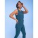 T -shirt sports female, size m, color sea wave
