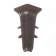 The internal angle for the skirting board is 55mm "decoration", 303 Wenge Dark