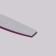 The basis for the file, plastic, semi -oval, 18 × 3 cm