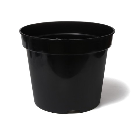Pot for seedlings, 20 l, d = 35.5 cm, h = 30.5 cm, black, Greengo-8