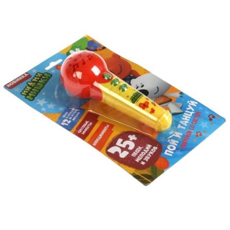 Musical microphone "Mi-Mi-Mim", 25 songs, melodies and sounds-2