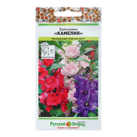 Balzamine flowers "Camellia", a Russian garden, mixture, o, 0.2 g-4