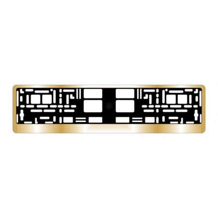 Frame for the car room AVS RN-13 chrome, gold