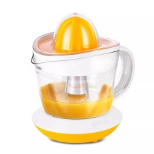 Sokovyshka KitFort KT-1148-1, for citrus fruits, 25 W, 0.7 l, 54 rpm, white-yellow