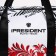 Sports bag "Russia", 47 x 28 x 24 cm, white color