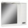 Mirror cabinet for bathroom dominoes Cube 80, with backlight, right