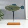 Souvenir tree "Blue fish" 16x4.5x18 cm