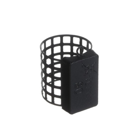 Metallic feeder X-Feeder Me Classic M Perfo, Matt Black, 80 g, 35 ml-1