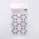 The buttons are sewing, d = 8 mm, 36 pcs, silver color