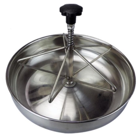 Stainless stainless stainal fodder for piglets 25*25*10cm