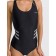 Women's swimsuit for the ATEMI SWAE 01C basin, black color, size 42