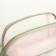 Lightning cosmetic bag, green color
