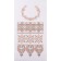 Set for embroidery the rushnik with a cross "Traditional pattern", hb, 2 m