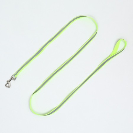 A set for cats is a reflective, width 1 cm, harness 21-35 cm, leash 120 cm, green-7