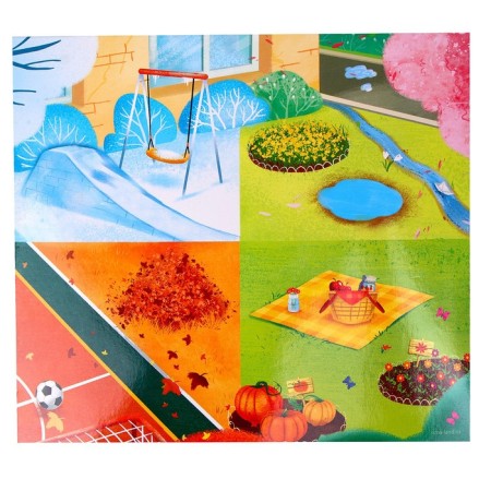 Developing magnets "Seasons"-2