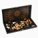 Board game 3 in 1 "Classic": backgammon, chess, checkers, board 40 x 40 cm