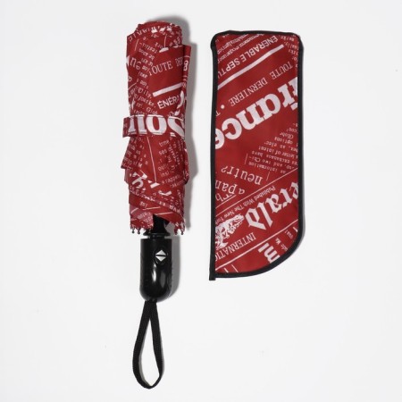 Automatic “inscriptions” umbrella, Eponge, 3 additions, 8 knitting needles, r = 48 cm, color mix-8