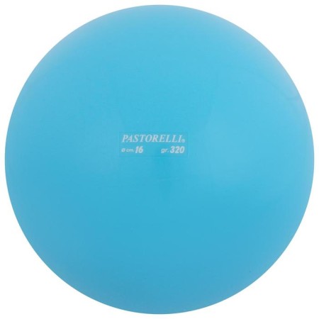 The ball for rhythmic gymnastics Pastorelli, D = 16 cm, the color of the blue
