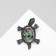 Brooch "Galiotis" Turtle