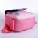 Baby backpack on lightning, 3 outer pockets, pink color