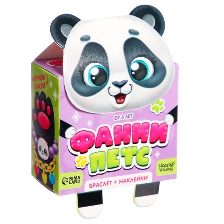Fanny Pets toy with stickers, pandochka-4