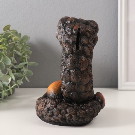New Year's piggy bank "Minigummi" 12 x12 x 17 cm.-4