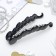 Hair banana "Classic" ovala, 10 cm, black