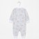 Combineson children, gray/bears, cuffs mix, height 56 ​​cm