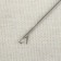 Needles for raising loops, without a handle, 6.8 - 7.4 cm, 5 pcs, silver color