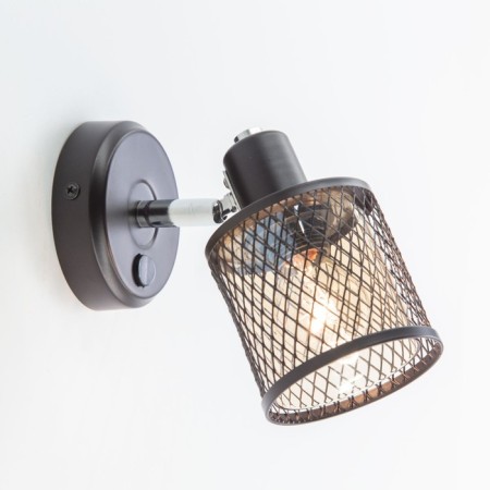 Sconces Citilux "Robin" CL535615, 18x25 cm, 1x40W, E14, brown color-3