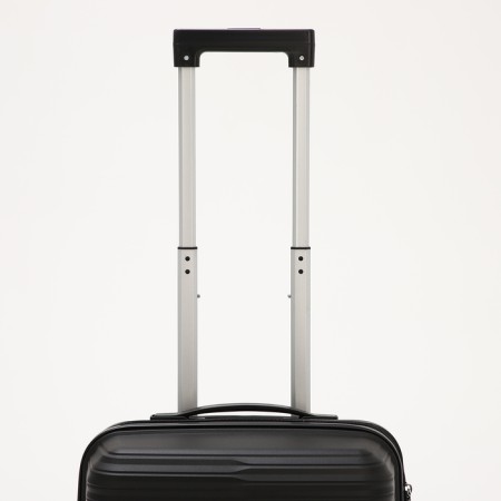 Small suitcase 20 ", lightning department, code castle, 4 wheels, black color-4