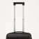 Small suitcase 20 ", lightning department, code castle, 4 wheels, black color