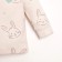 Set: jumper and pants crumb I am a "bunny", height 80-86 cm, beige/olive color