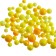 Nozzle foam balls, vanilla, yellow