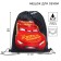 Back for shoes 420*330 mm, cars "Lightning Mccuine"
