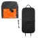 Hapel with heated Airline Eco, 12V, 35 W, 84x42 cm, black