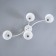 Valencia chandelier 4x60W E27 white 70.5x32.5x21cm