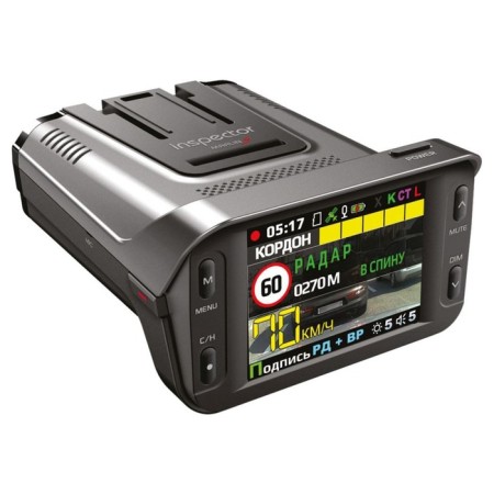 DVR + Radar-detector Inspector Marlin S, 2.4 ", review 130 °, 1920x1080-2