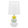 Board "Balance" E14 40W white-green 16x16x33 cm Risalux