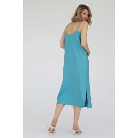Dress in linen style, size 42-3