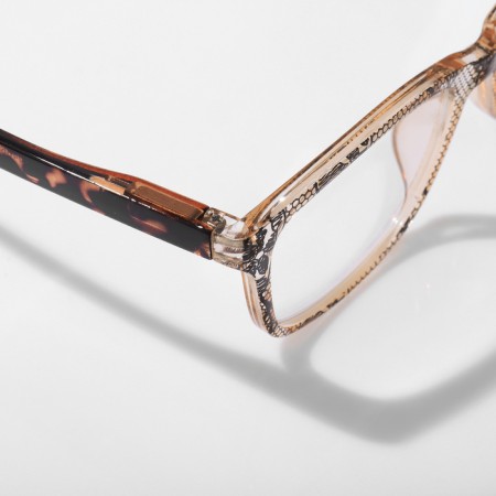 GAS GA0466 (color: C3 Black print, brown; diopter: +1; tint: no)-2