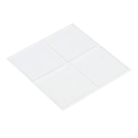 Bilateral self -adhesive tundra holders, 33.5x33.5 mm, transparent, 4 pcs.-9