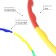 The hoop is collapsible onlytop, d = 70 cm, thickness 2 cm, color mix