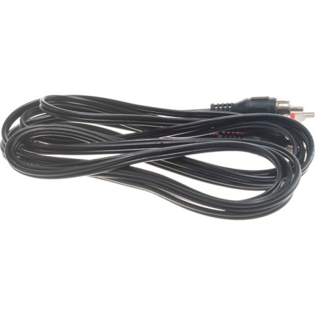 Audio/video cable Rexant, 2xrca (M) -2xrca (M), 3 m, black-3