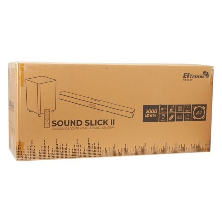 Soundbar Eltronic Sound Slick 2 (30-07), Bespr., 200 W, Optical, AUX, BT, USB, HDMI, Black-4