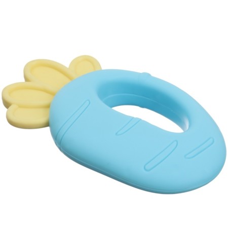 A set of silicone teeters to the “baby”, with a rattle, 3 pcs, I crush me-10