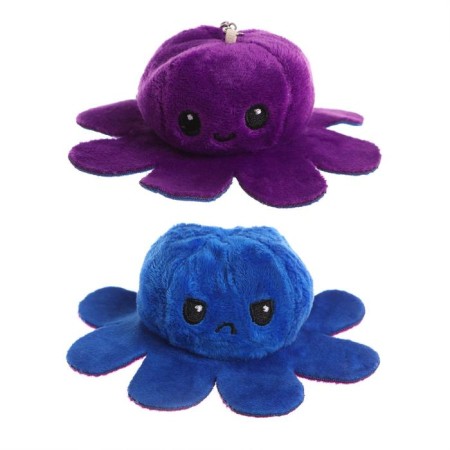 Soft toy-transformer "Osminog-Peresysh", 12 cm, on a key chalk, Mix colors-7
