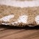 Wicker rug round 80 cm