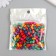 Beads for creativity tree "Multi -colored risins" 0.6x0.6x1 cm set of 20 g