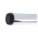 Furniture support, bar, tundra, 60x820 mm, chromium color